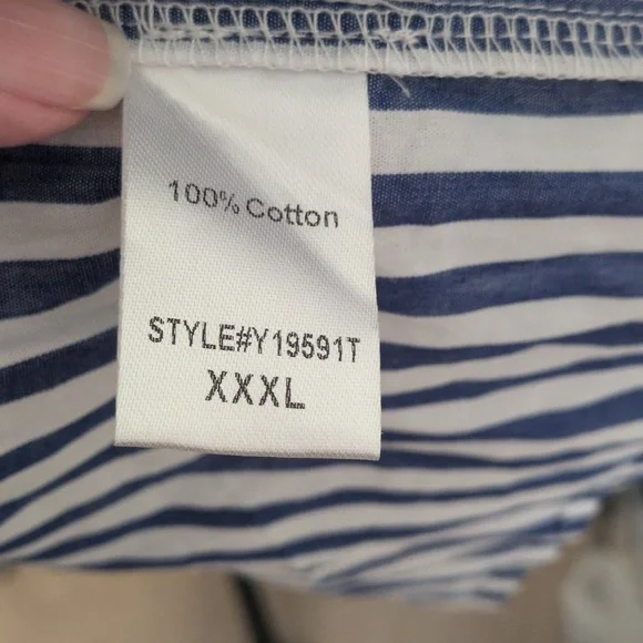 Pommander Place Striped Kenzo Dress Sz. XXXL - Picture 7 of 9